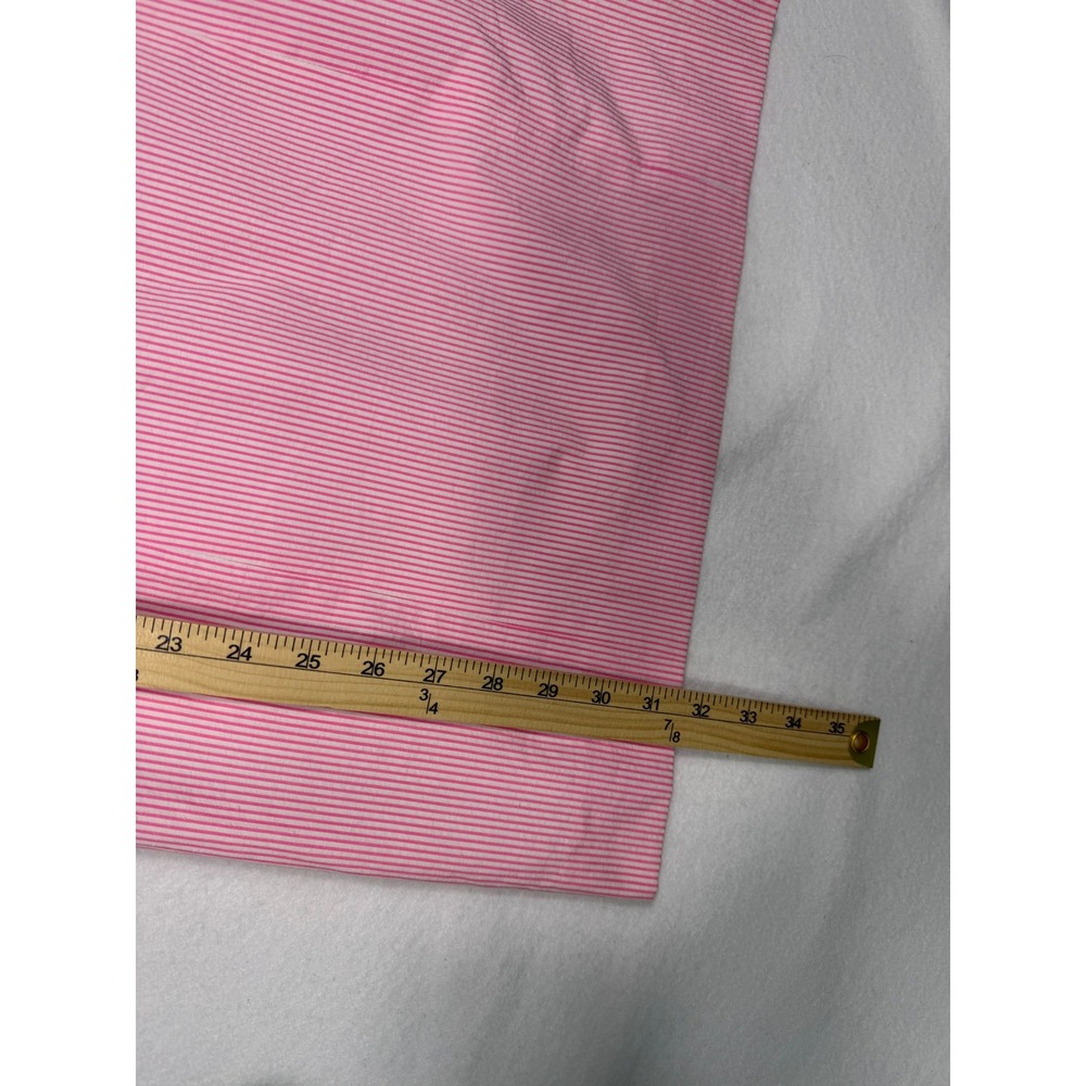Lilly Pulitzer Petra Dress Womens 2 PB Pink Seersucker Stripe Bow Front Mini NEW - Picture 4 of 11